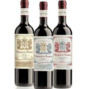 Kit 03 Vinhos Marques de Tomares 750 ml