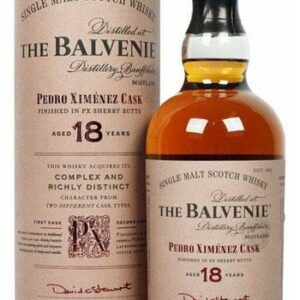 Whisky balvenie 18 Anos - Single Malt Pedro Ximénez Cask 700ml