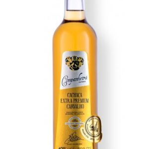 Cachaça Companheira Extra Premium 4 anos Carvalho Exportação 500 ml