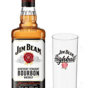 Jim Beam Original 1000ml + Copo Highball