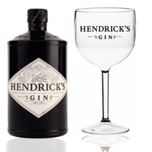 Gin Hendricks 750 ml + Taça