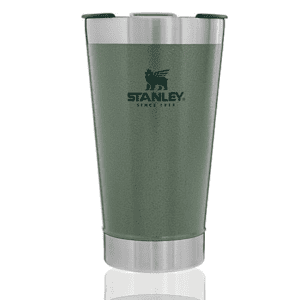 Copo Térmico Stanley Verde Com Tampa de Cerveja 473 ml