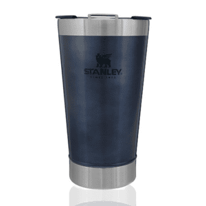 Copo Térmico Stanley Azul Com Tampa de Cerveja 473 ml