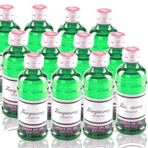 Kit 12 Miniatura Gin Tanqueray 50 ml