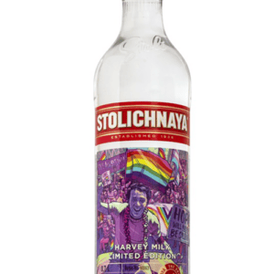 Vodka Stolichnaya Harvey Milk 1000 ml