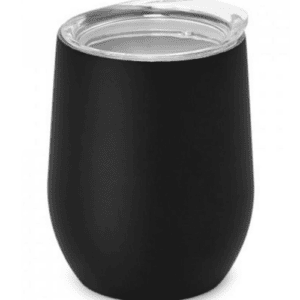 Copo Térmico com Tampa Preto 400 ml