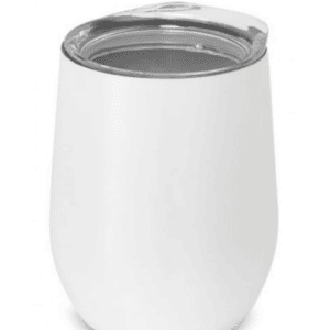 Copo Térmico com Tampa Branco 400 ml