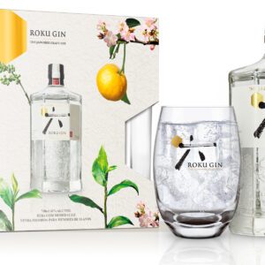 Kit Gin Roku 700 ml + Copo