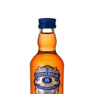 Miniatura Chivas Regal 18 anos 50 ml