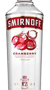 Vodka Smirnoff Cranberry 998ml