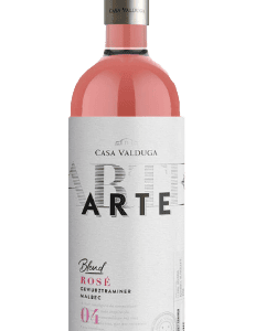 Vinho Casa Valduga Arte Blend Rosé Gewurztraminer Malbec 750ml