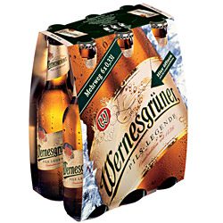 6 Cervejas Wernesgruner Pilsen 330ml