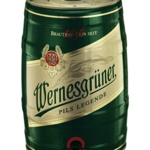 Cerveja Clara Pilsen em Barril 5 Litros - Wernesgruner