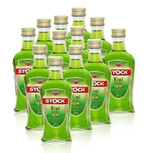 Kit 12 Miniatura Licor Stock Kiwi 50 ml