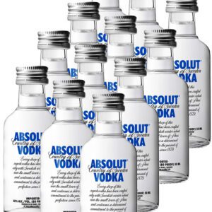 Kit 12 Miniatura Absolut 50 ml