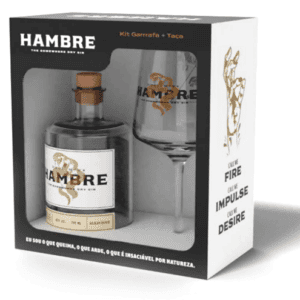 Kit Gin Hambre + Taça 750 ml