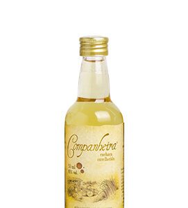 Miniatura Cachaça Companheira Carvalho 4 anos 50 ml