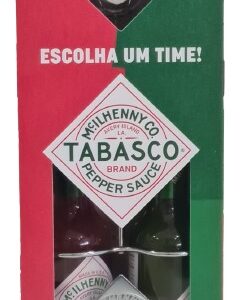 Kit 2 Pimenta Tabasco + Suporte Copa Do Mundo