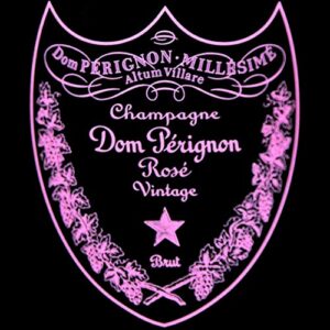 Champagne Dom Pérignon Rosé 750 ml Luminous Label