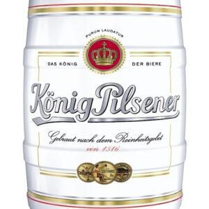 Cerveja König Pilsener em Barril 5 Litros