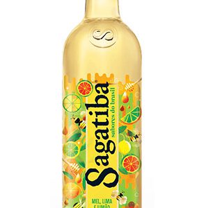Cachaça Sagatiba Mel, Lima e Limão 700 ml