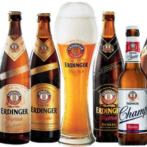 Kit Degustação 6 Cervejas Erdinger c/ 01 Copo