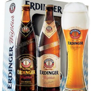 Kit 2 Cerveja Erdinger c/ Copo