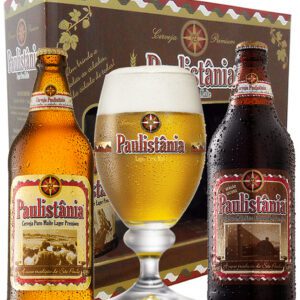 Kit 2 Cervejas Paulistânia c/ Taça