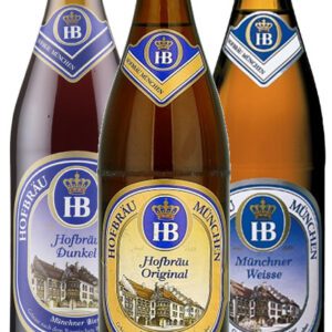 Kit Degustação 3 Cervejas Hofbräu HB München