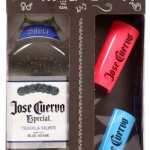 Kit José Cuervo Prata c/ 2 copos 750 ml