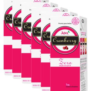 6 Suco Juxx Cranberry Zero