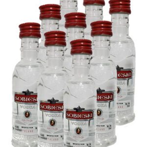 Kit 12 Miniatura Sobieski 50 ml