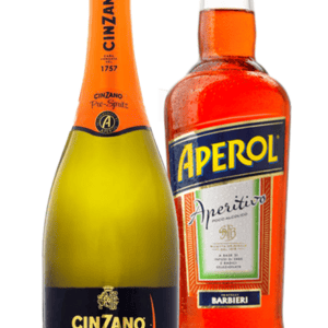 Kit Aperol Spritz - 1 Aperol 750 ml + 1 Espumante Italiano Cinzano Pro-Spritz 750 ml