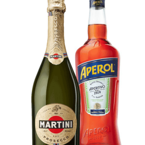 Kit Aperol Spritz - 1 Aperol 750 ml + 1 Prosecco Martini Doc 750 ml