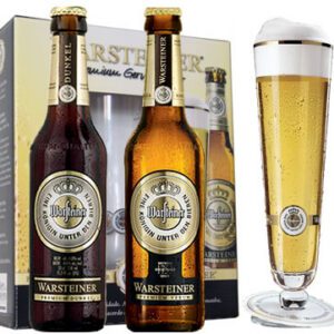 Kit Cerveja Warsteiner Premium c/ Tupila