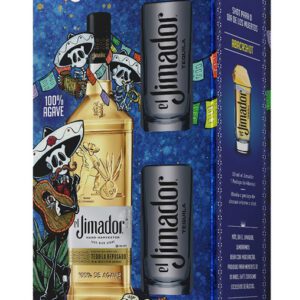 Kit Tequila El Jimador Reposado 2 Copos Shot 750 ml