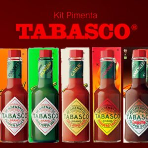 Kit 5 Pimenta Tabasco