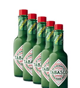 Kit 5 Pimenta Tabasco Suave