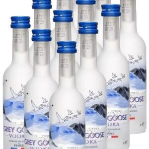 Kit 12 Miniatura Grey Goose 50 ml