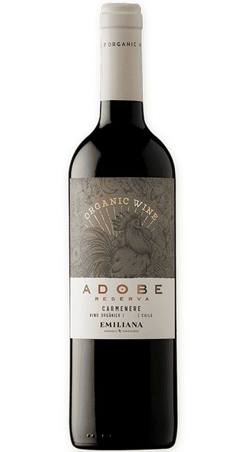 Vinho Tinto Adobe Reserva Carmenere Emiliana 750 ml Vinho Tinto Adobe Reserva Carmenere Emiliana 750 ml