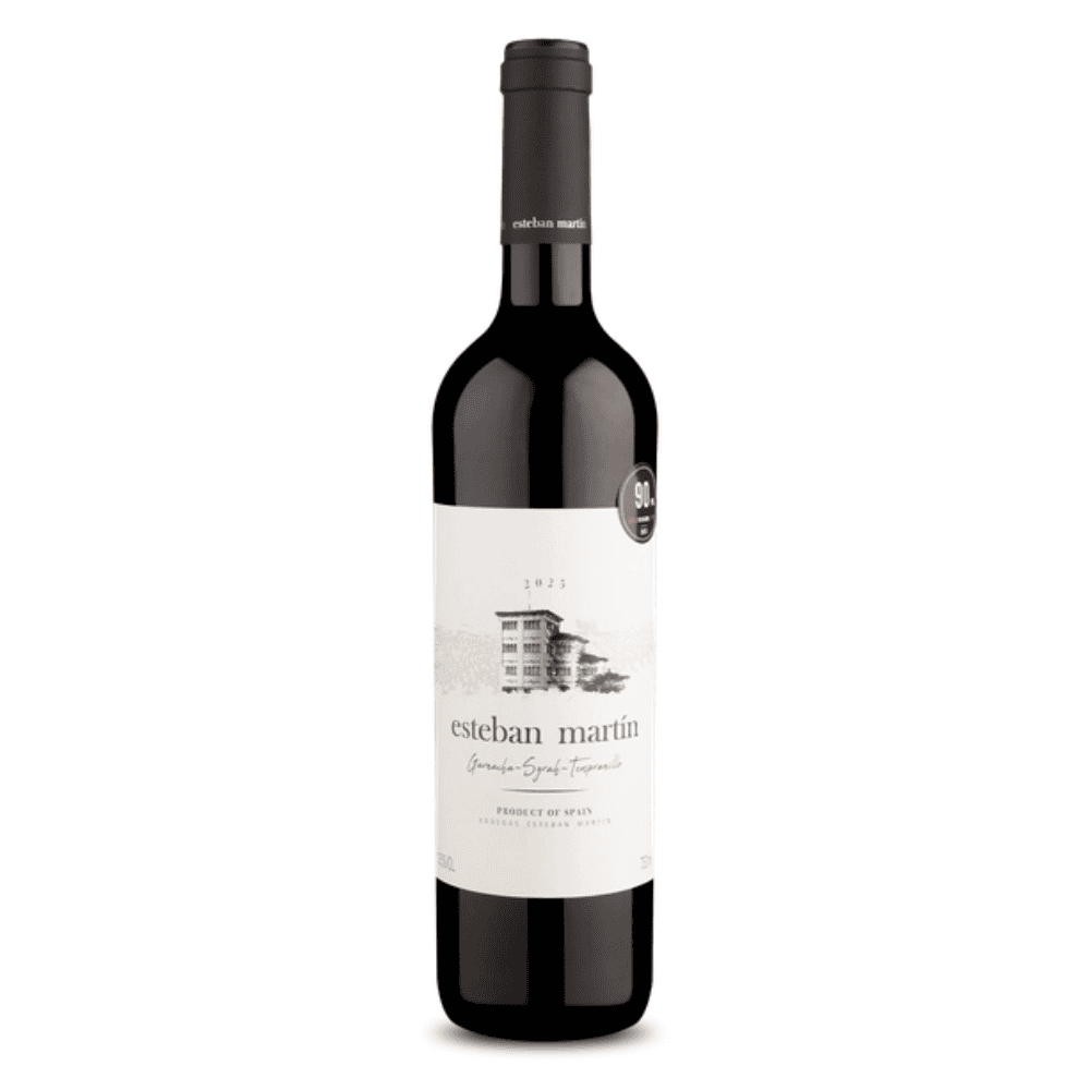 Esteban Martín D.O. Cariñena Garnacha Tempranillo Syrah Tinto 2025 Esteban Martín D.O. Cariñena Garnacha Tempranillo Syrah Tinto 2025