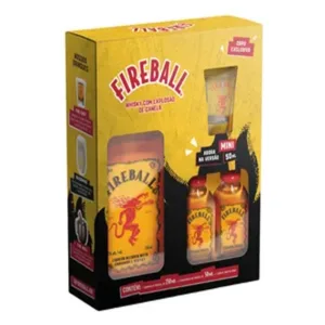 Kit Fireball + 2 Miniatura +1 Copo Shot