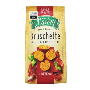 Snack De Trigo Pepperoni Maretti Bruschette Pacote 85G