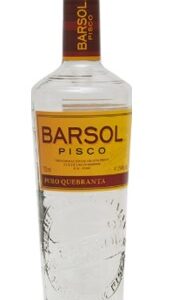 Pisco Barsol Puro Quebranta 750 ml - Perú