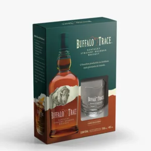 Kit Whisky Buffalo Trace + Copo 750ml