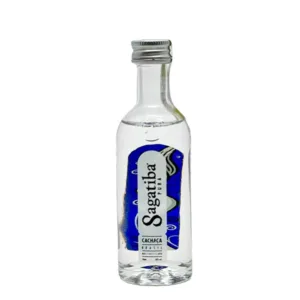 Miniatura Cachaca Sagatiba Pura 50ml