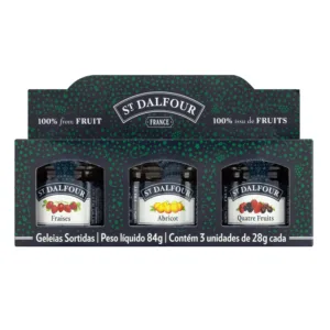 Kit Geleia Sortida St. Dalfour 3 Und 28G Cada