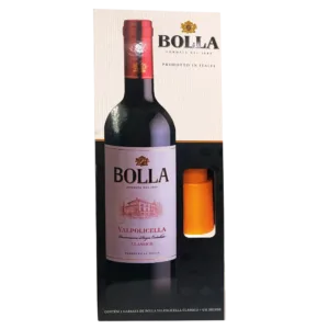 Kit Vinho Bolla Valpolicella+01 Rolha a Vacuo