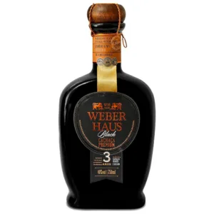 Cachaça Weber Haus Premium Black 3 anos 750 ml