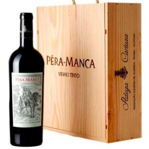Kit 3 Vinhos Pera Manca Tinto 750 ml Caixa de Madeira